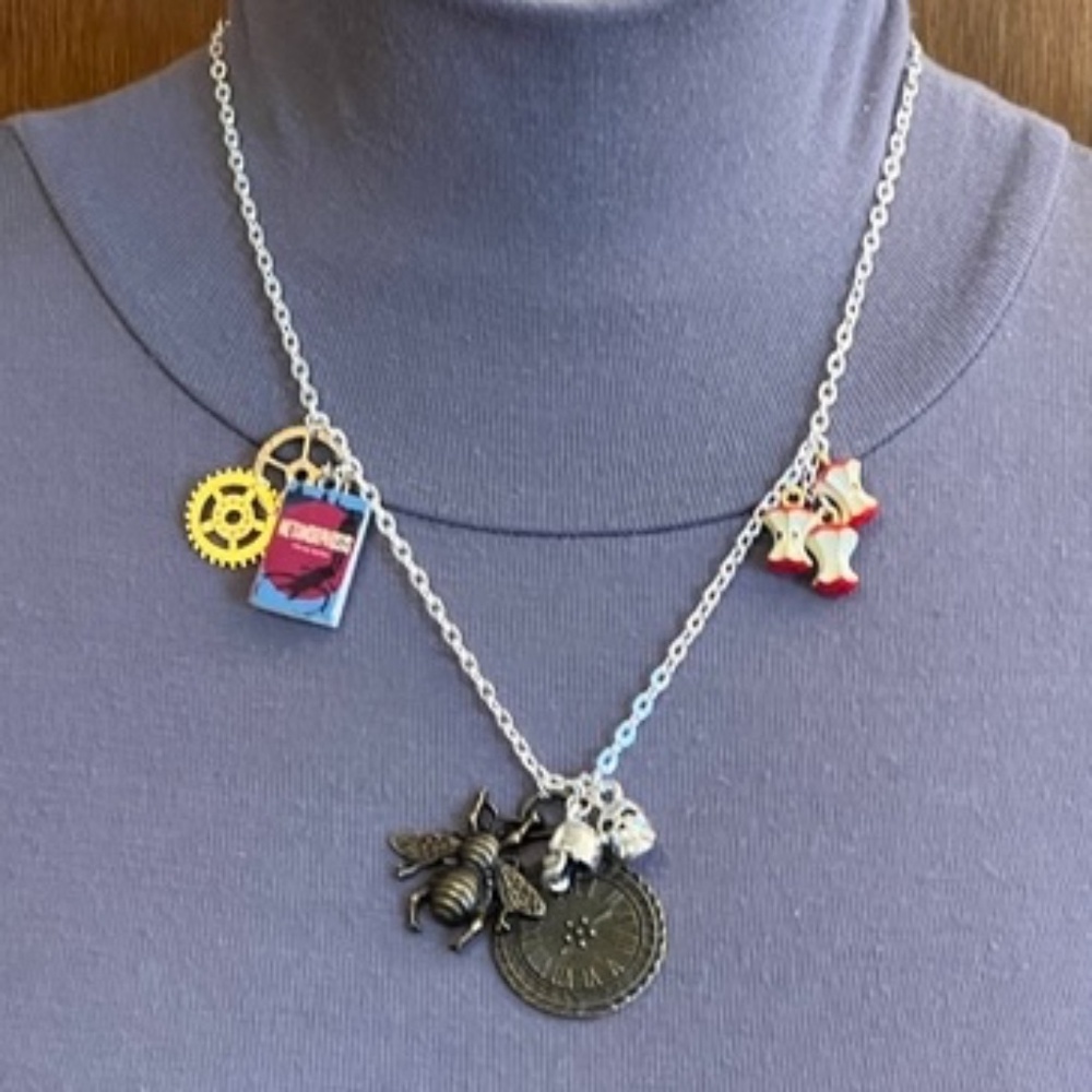 The Metamorphosis Franz Kafka Handmade Literature Necklace Book Cover Steampunk